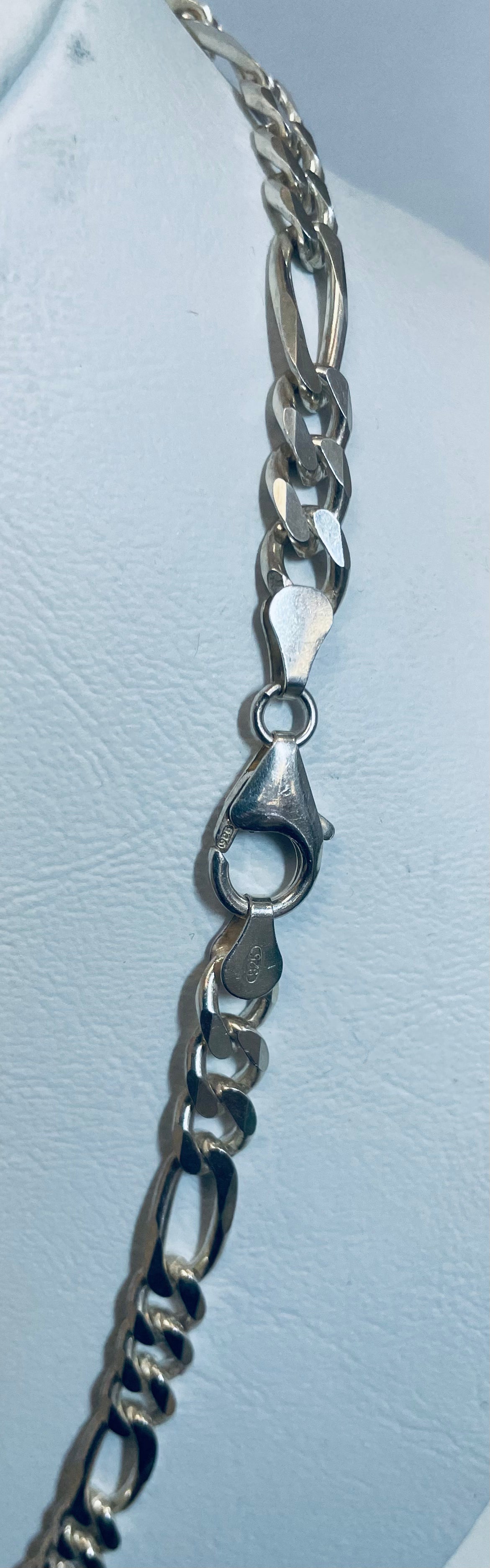 Halslänk i äkta  Silver 6,6 mm